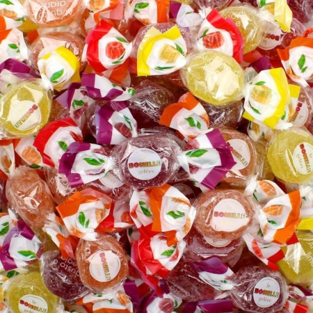 LE BONELLE ROTONDE CARAMELLE MORBIDE GELEES GUSTO FRUTTA Fida Candies