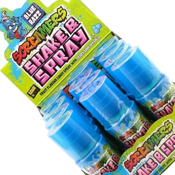 SCREAMERS SHAKE e SPRAY DOLCE BLU RAZZ SENZA GLUTINE - immagine 2
