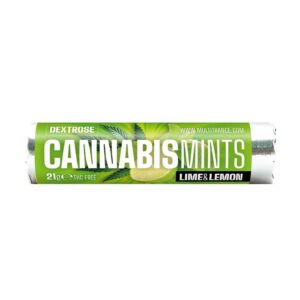Compresse di destrosio al lime e cannabis in formato roll-on